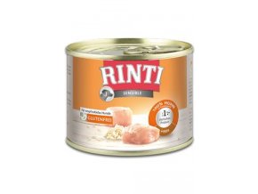 Rinti Dog Sensible konzerva kuře+rýže 185g