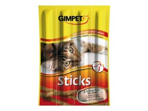 Gimpet Sticks drůbež+játra 4ks