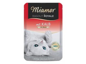 Miamor Cat Ragout kapsa Royale telecí v želé 100g