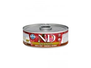 N&D CAT QUINOA Adult Venison & Coconut 80g