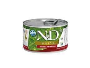 N&D DOG PRIME Puppy Chicken & Pomegranate Mini 140g