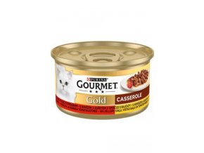 Gourmet Gold konz. kočka pašt.hov.a kuře v rajč.om.85g