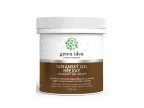 Tatranský bylinný gel - hřejivý 250ml TOPVET