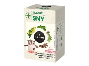 Čaj Leros Dětský Baby Klidné sny 20x1,5g sacc