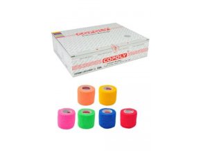 Obinadlo elast. CoPoly 2,5cm x 4,6m MIX NEON 24ks