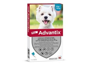 Advantix Spot On 1x1ml pro psy 4-10kg (1 pipeta)