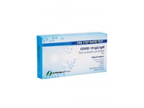 Test SafeCare Biotech Covid-19 Detekce protilátek 1ks