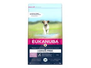 Eukanuba Dog Puppy&Junior Small&Medium Grain Free 3kg