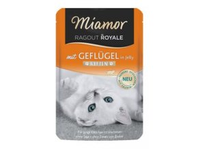 Miamor Cat Ragout Junior kapsa drůbež v želé 100g