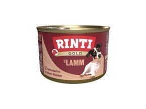 Rinti Dog Gold konzerva jehně 185g