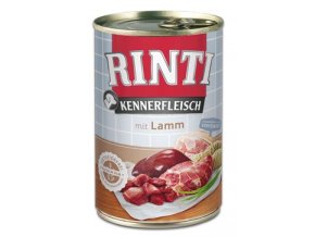 Rinti Dog Kennerfleisch konzerva jehně 400g
