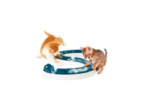 Hračka kočka Koulodráha s míčkem CATIT plast 1ks