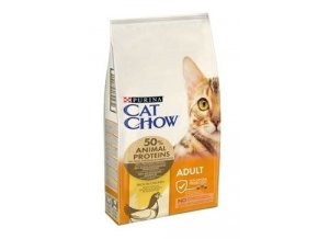 Purina Cat Chow - kuře,krůta 1,5kg