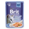 Brit Premium Cat D Fillets in Jelly with Salmon 85g