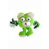Hračka pes Monster Friend zelený plyš 21cm