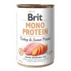 Brit Dog konz Mono Protein Turkey & Sweet Potato 400g