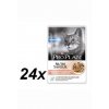 ProPlan Cat Housecat losos ve šťávě 24x85g