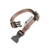 Obojek nylon CLUB C 32cmx10mm hnědý FP 1ks