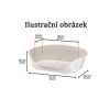 Pelech plast SIESTA DLX 4 modrý 61,5x45x21,5cm FP 1ks