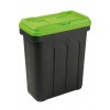 MAELSON Box na granule černá/zelená 15kg