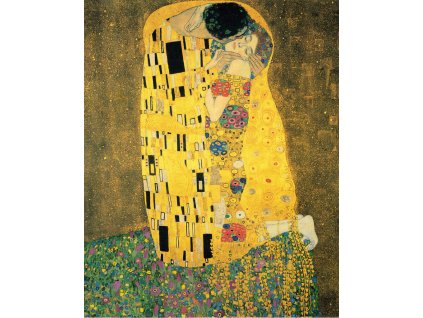 Gyémántszemes kirakó - Gustav Klimt - A csók