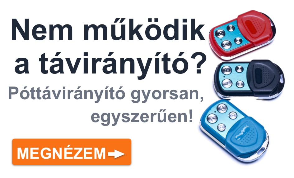 Nem működik a távirányító?