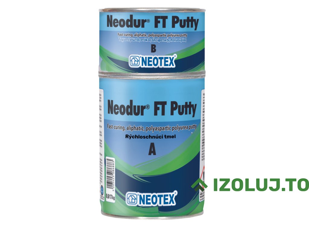 Neodur FT Putty – gyorsan szilárduló tömítőanyag (Csomagolás 1 kg, Színes Átlátszó)