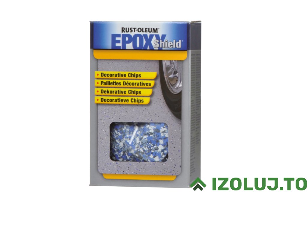 Dekor akrilpelyhek padlóhoz (Csomagolás 0,43 kg)