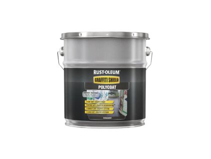 Graffiti Polycoat – antigraffiti poliuretán védőbevonat (Csomagolás 2,5 L, Színes Átlátszó, Árnyék Matt)