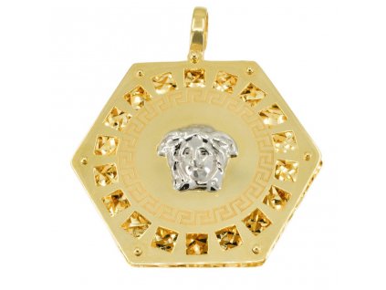 3741 Zlatý přívěsek v antickém vzoru 9,13g