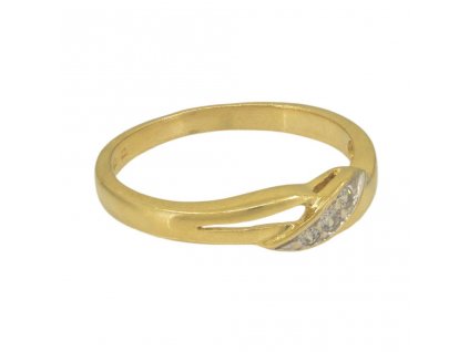Zlatý dámský prsten 2,18g