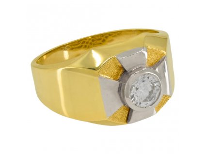Zlatý masivní prsten 10,00g