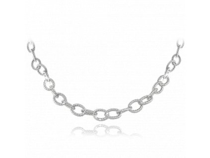 MINET Stříbrný náhrdelník Ag 925/1000 13,70g
