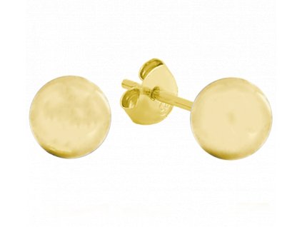 Zlaté náušnice kuličky 8 mm 1,70g
