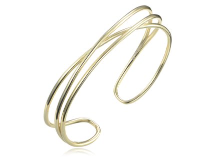 1248 MINET Pozlacený stříbrný náramek Ag 925/1000 12,30g
