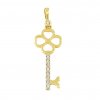 3562 Zlatý přívěsek Klíč