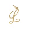3637 Zlatý přívěsek písmeno L 0,25g