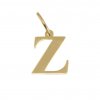 3739 Zlatý přívěsek tiskací písmeno Z 0,25g