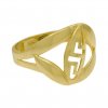 3499 Zlatý prsten v antickém stylu 2,70g
