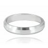 3019 MINET+ Stříbrný snubní prsten 4.5 mm