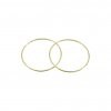 3267 Zlaté kruhové náušnice 2,3 cm 1,00g