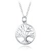 MINET Stříbrný náhrdelník strom života