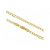 3872 Zlatý řetízek Figaro 2,00 mm