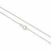 3862 Zlatý řetízek Anker z bílého zlata 1,00 mm