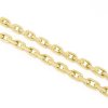 4015 Zlatý ručně pilovaný řetízek Anker 5,00 mm