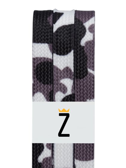 Tkaničky do bot černý leopard