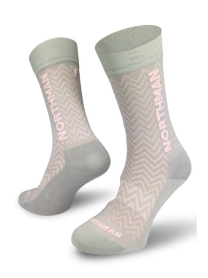 Ponožk Aspin světle šedá