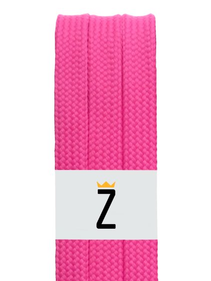 ploché tkaničky do bot sytě růžová