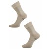 Pánské ponožky Bioban béžová dvojka