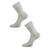 Pánské ponožky Bioban světle šedáí dvojka